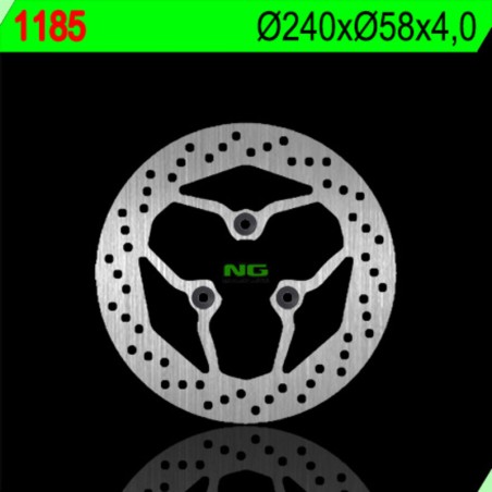 Disque de frein NG BRAKES rond fixe