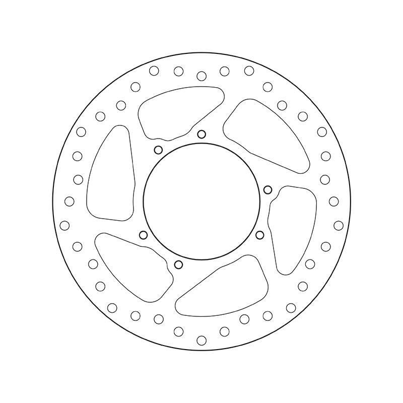 Disque de frein BREMBO Serie Oro rond fixe Disque de frein BREMBO Serie Oro rond fixe