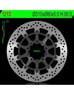 Disque de frein NG BRAKES rond flottant
