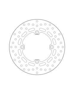 Disque de frein BREMBO Serie Oro rond fixe