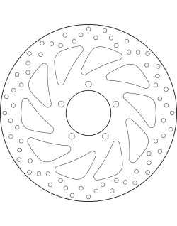 Disque de frein BREMBO Serie Oro rond fixe