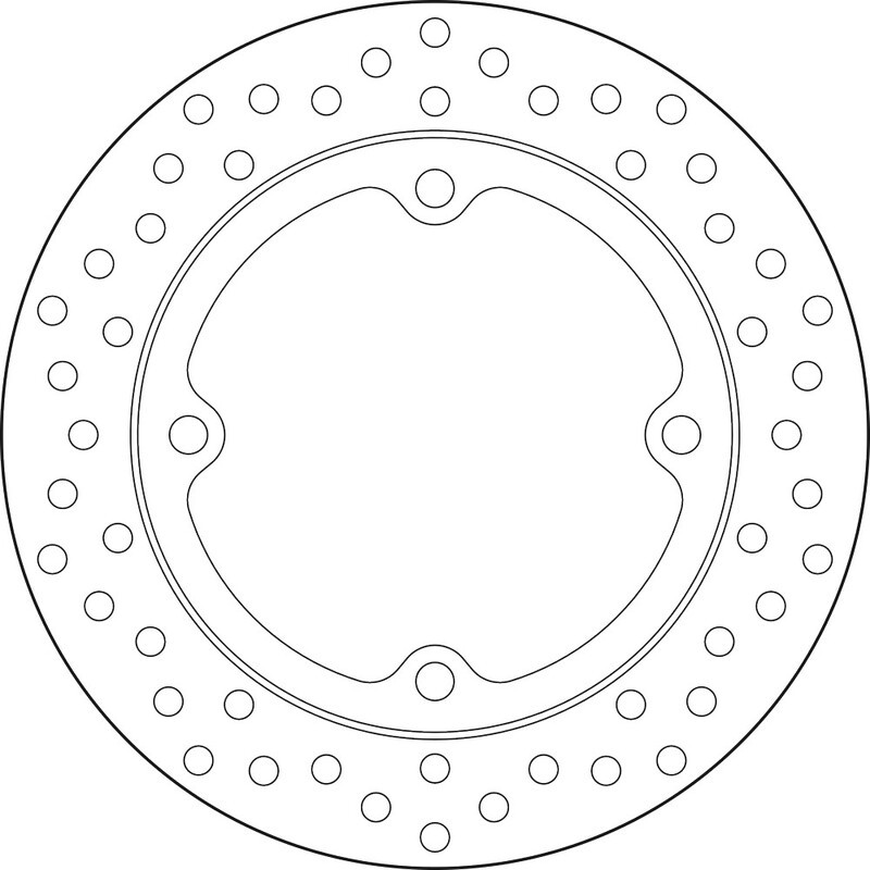 Disque de frein BREMBO Serie Oro rond fixe Disque de frein BREMBO Serie Oro rond fixe