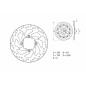 Disque de frein BREMBO Serie Oro rond fixe