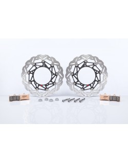 Kit Disque de frein Oversize BRAKING Wave flottant - 320 OKWK11