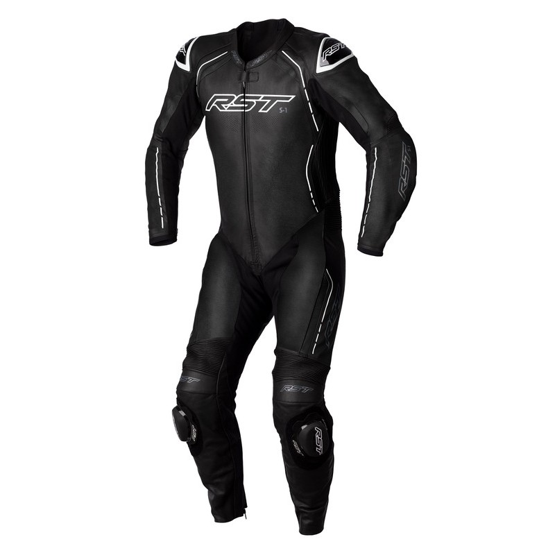 Combinaison RST S1 CE cuir - noir/noir/blanc taille S Combinaison RST S1 CE cuir - noir/noir/blanc taille S