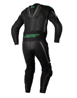 Combinaison RST S1 CE cuir - noir/gris/vert fluo taille M