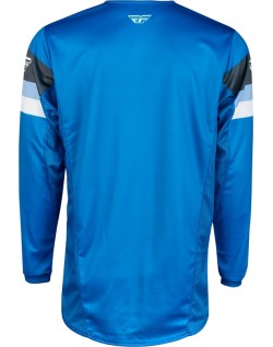 Maillot enfant FLY RACING Kinetic Prix - Bright Blue/anthracite/blanc