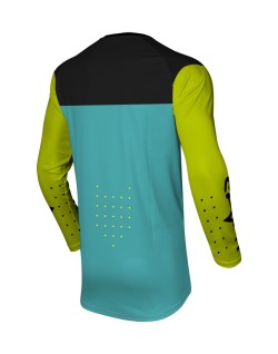 Maillot SEVEN Vox Aperture junior - jaune fluo/bleu