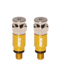 Purgeurs de fourche RFX Pro M5x0,8 (Jaune) Kayaba/Showa