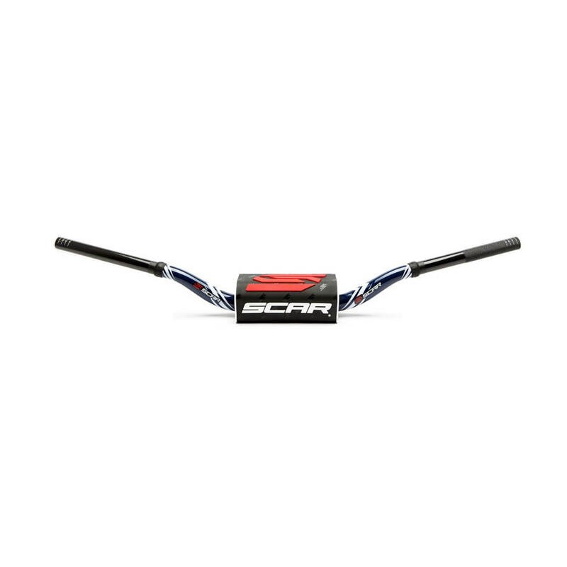 Guidon SCAR O² 28.6mm Mini 65/85 Low - Graphic Colour Dark Blue Guidon SCAR O² 28.6mm Mini 65/85 Low - Graphic Colour Dark Blue