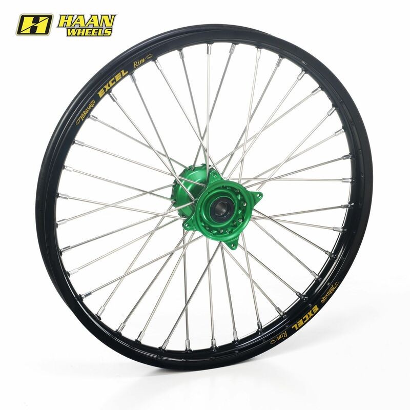 Roue avant complète HAAN WHEELS SM Tubeless - 17x3,50x36T Roue avant complète HAAN WHEELS SM Tubeless - 17x3,50x36T