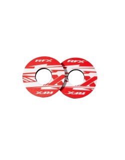 Paire de donuts de poignée RFX sport (X Rouge)