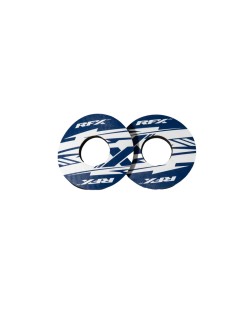 Paire de donuts de poignée RFX sport (X Bleu)