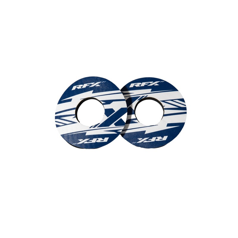 Paire de donuts de poignée RFX sport (X Bleu) Paire de donuts de poignée RFX sport (X Bleu)