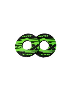 Paire de donuts de poignée RFX sport (X Vert)