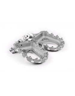 Repose-pieds S3 Hard Rock aluminium argent