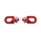 Repose-pieds S3 Hard Rock aluminium rouge
