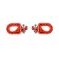 Repose-pieds S3 Hard Rock aluminium orange