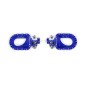 Repose-pieds S3 Hard Rock aluminium bleu