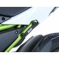 Cache orifice reposes-pieds R&G RACING noir Kawasaki Z650 Cache orifice reposes-pieds R&G RACING noir Kawasaki Z650