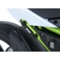 Cache orifice reposes-pieds R&G RACING noir Kawasaki Z650 Cache orifice reposes-pieds R&G RACING noir Kawasaki Z650