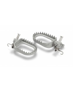 Repose-pieds S3 Punk argent