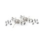 Kit fixation + inserts S3 reposes-pieds Hard Rock/Curve Kit fixation + inserts S3 reposes-pieds Hard Rock/Curve