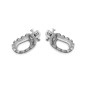 Repose-pieds S3 Curve aluminium argent