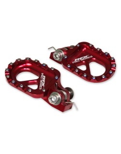 Repose-pieds en aluminium CNC trial RFX Pro (Noir) universel - Gas Gas/Beta/Sherco/Montesa