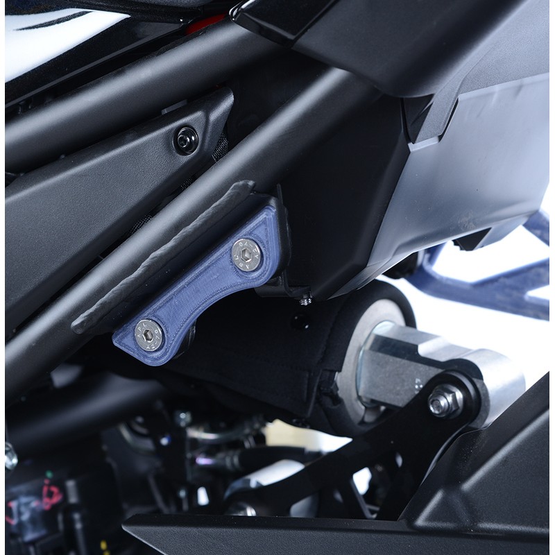 Cache orifice reposes-pieds R&G RACING noir Kawasaki Z900 Cache orifice reposes-pieds R&G RACING noir Kawasaki Z900