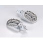 Repose-pieds BIHR Evolution argent Suzuki RM-Z450 Repose-pieds BIHR Evolution argent Suzuki RM-Z450
