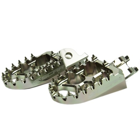 Repose-pieds SCAR Evo titane Honda CR-F250/450