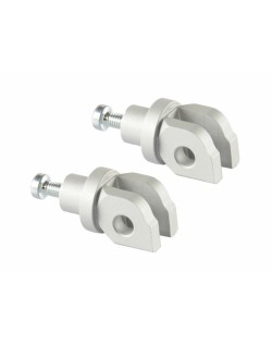 Supports de repose-pieds avant LIGHTECH argent Yamaha MT-09