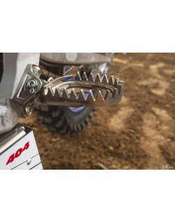 Support de repose-pieds SCAR titane Yamaha YZ125