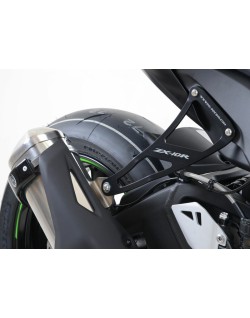 Patte de fixation silencieux R&G RACING noir Kawasaki ZX-10R
