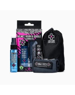Kit d'entretien casque visière lunettes MUC-OFF