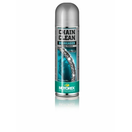 Nettoyant chaîne MOTOREX Chain Clean - Spray 500 ml x12