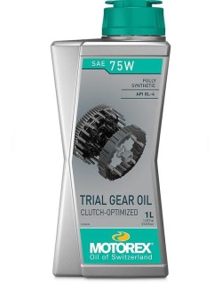 Huile de boîte de vitesse MOTOREX Trial Gear Oil 75W - 1L x10