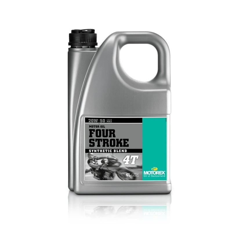 Huile moteur MOTOREX Four Stroke - 20W50 4L x4 Huile moteur MOTOREX Four Stroke - 20W50 4L x4