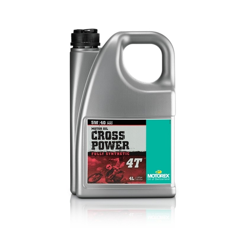 Huile moteur MOTOREX Cross Power 4T - 5W40 4L x4 Huile moteur MOTOREX Cross Power 4T - 5W40 4L x4