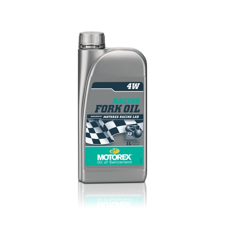 Huile de fourche MOTOREX Racing Fork Oil - 4W 1L x6 Huile de fourche MOTOREX Racing Fork Oil - 4W 1L x6