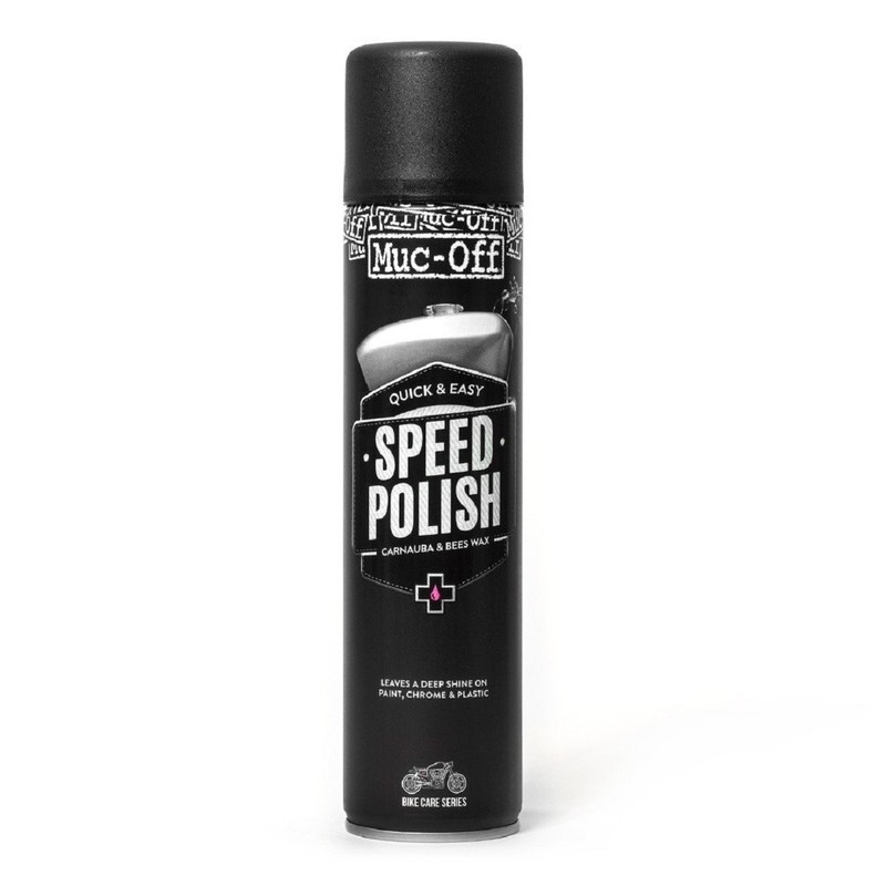 Spray Polish MUC-OFF Speed Polish - spray 400ml X12 Spray Polish MUC-OFF Speed Polish - spray 400ml X12