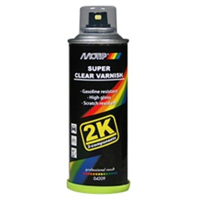 Vernis 2k MOTIP super transparent - spray 160ml Vernis 2k MOTIP super transparent - spray 160ml