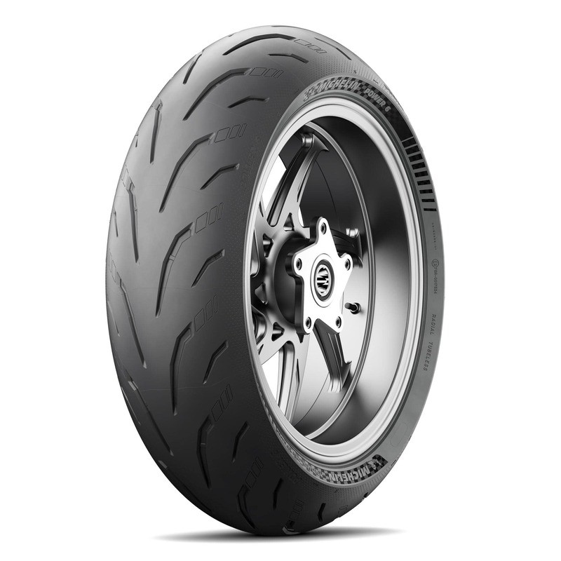 Pneu MICHELIN POWER 6 180/55 ZR 17 M/C (73W) TL Pneu MICHELIN POWER 6 180/55 ZR 17 M/C (73W) TL