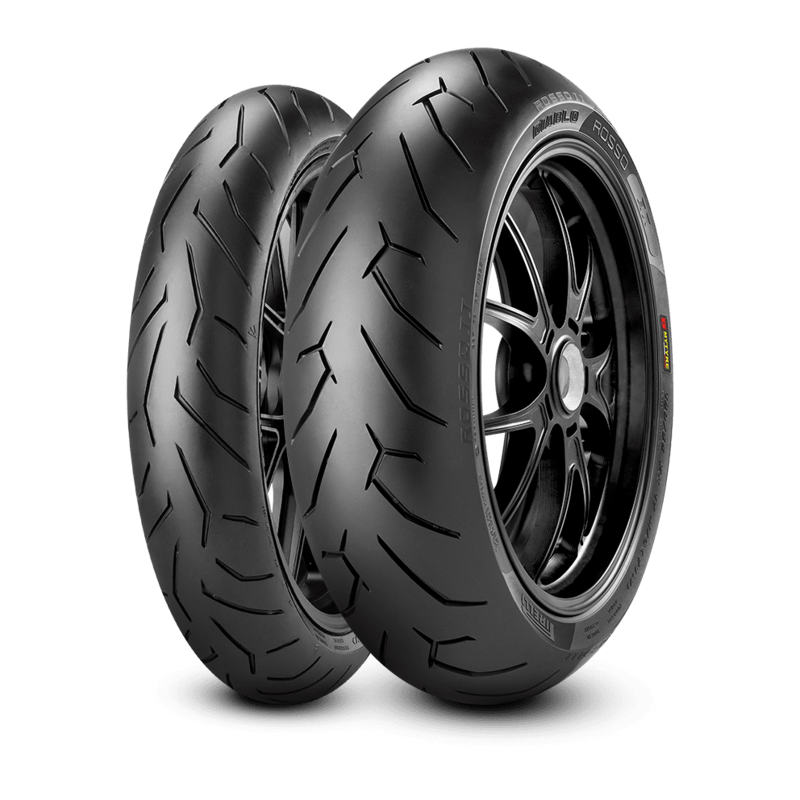 Pneu PIRELLI DIABLO ROSSO II 200/50 ZR 17 M/C (75W) TL