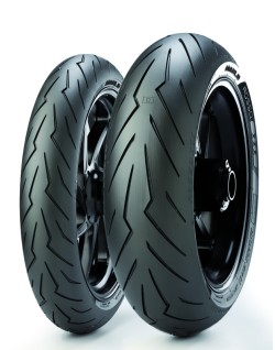 Pneu PIRELLI DIABLO ROSSO III (F) (D) Standard 120/70 ZR 17 M/C (58W) TL