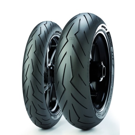 Pneu PIRELLI DIABLO ROSSO III (F) (D) Standard 120/70 ZR 17 M/C (58W) TL