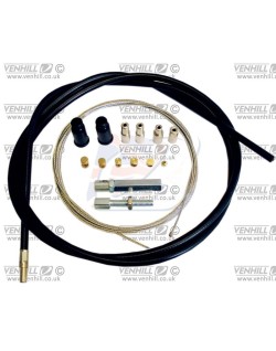 Kit câble de gaz universel VEHNILL - extérieur 6mm / 2.35m