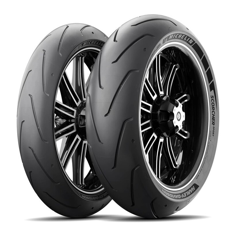Pneu MICHELIN SCORCHER SPORT (HARLEY-D) 120/70 ZR 17 M/C (58W) TL