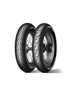 Pneu DUNLOP D402F SW (HARLEY-D) Flancs Blancs Fins MT90 B 16 M/C 72H TL